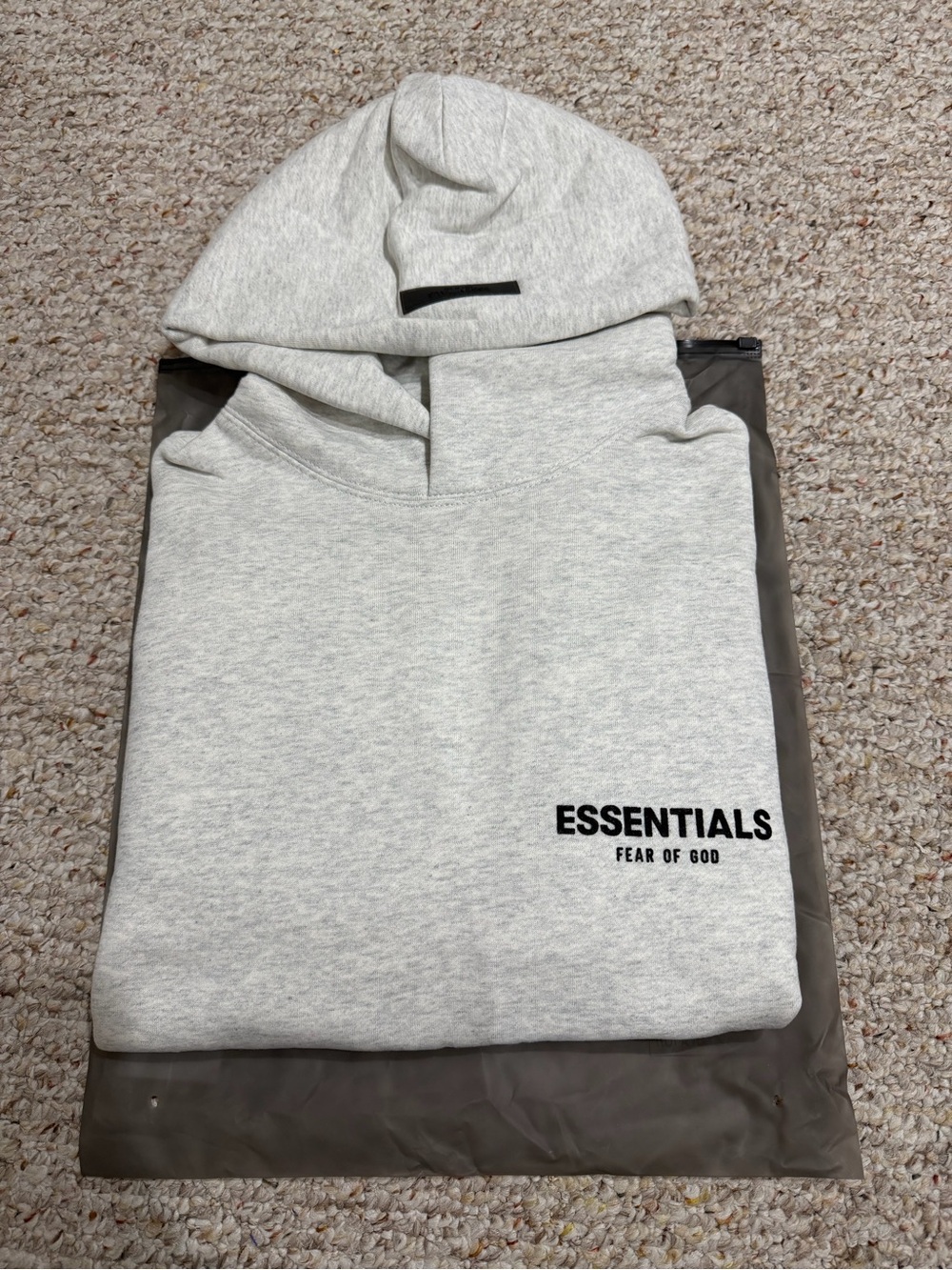 Essentials Gray Hoodie size XS - Picture 3 of 8